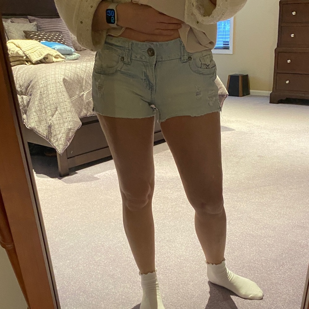 Amethyst Jeans Light Blue Jean Shorts